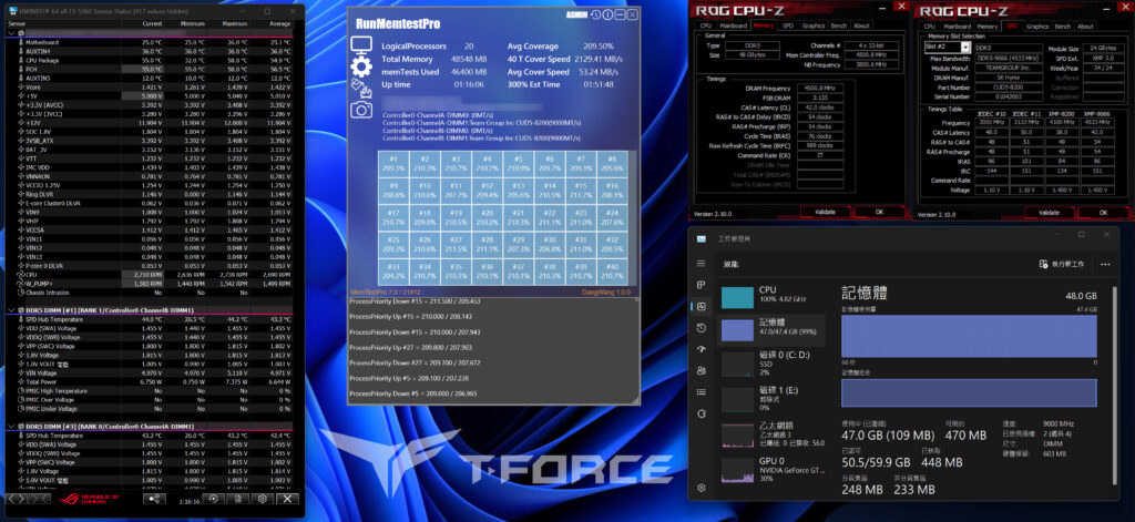 T-FORCE XTREEM CKD DDR5 Gaming Memory 9000 Gear 2