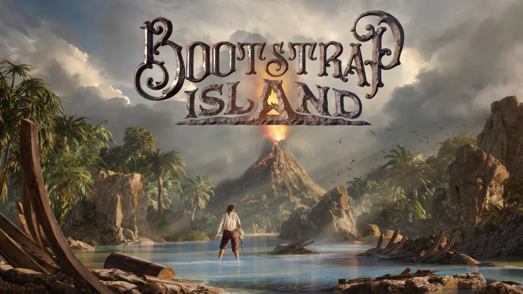 Bootstrap Island logo and key art