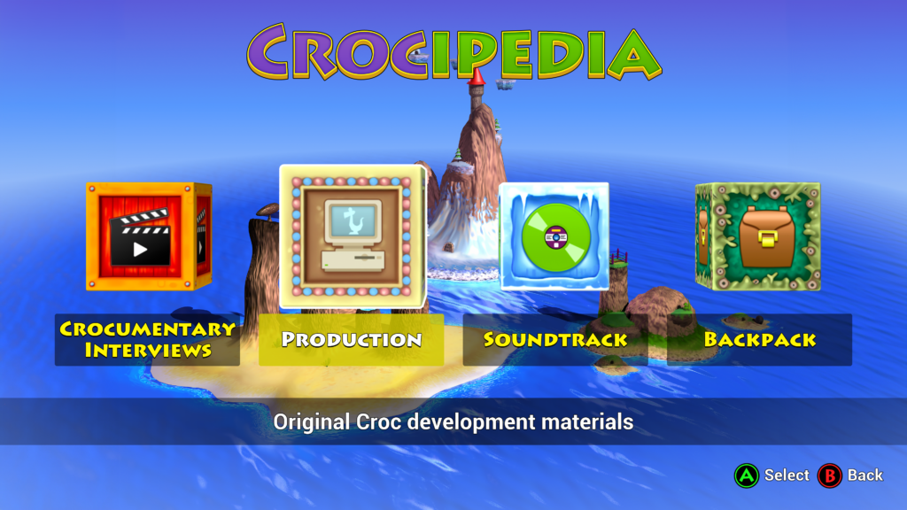 Croc Legend of the Gobbos Crocipedia