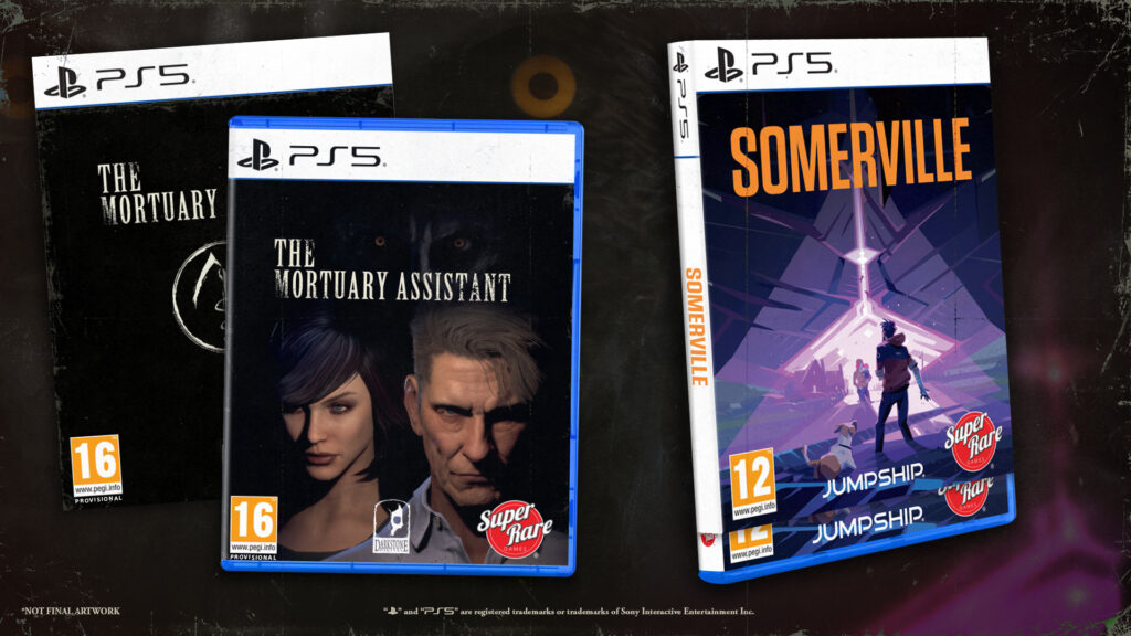 Super Rare Games releases of The Mortuary Assistant and Somerville