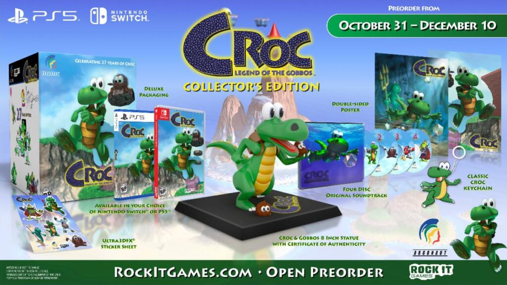 Rock It Games Croc Collector's Edition