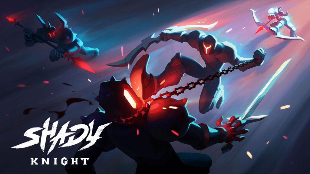 Shady Knight logo and key art