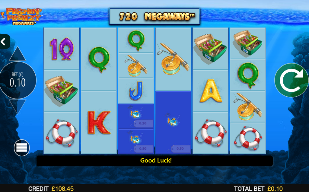 Fishin' Frenzy Megaways slot