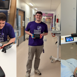 Glasgow Children’s Hospital Charity announce their new Gamer-in-Residence