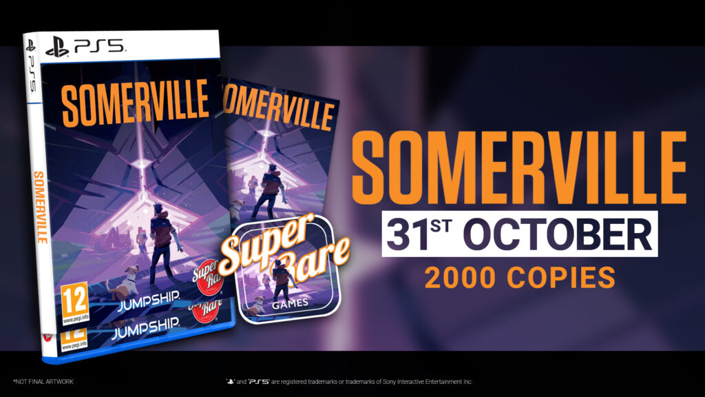 Somerville physical release on October 31st by Super Rare Games