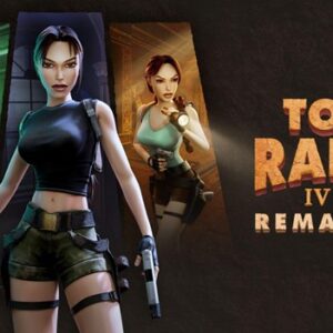 Tomb Raider IV, V, VI Remaster logo and key art