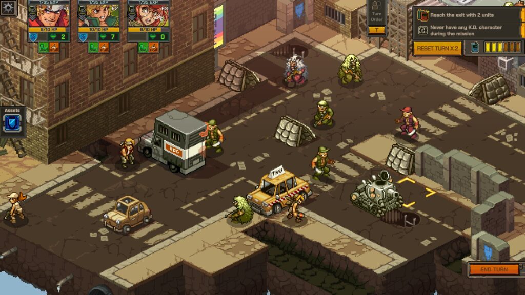 Metal Slug Tactics - Urban Warfare