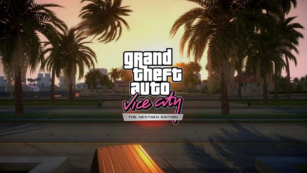 Grand Theft Auto: Vice City logo and key art