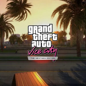 Grand Theft Auto: Vice City logo and key art