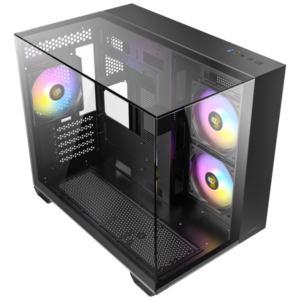 ANTEC CX600M Trio Case in black angled view