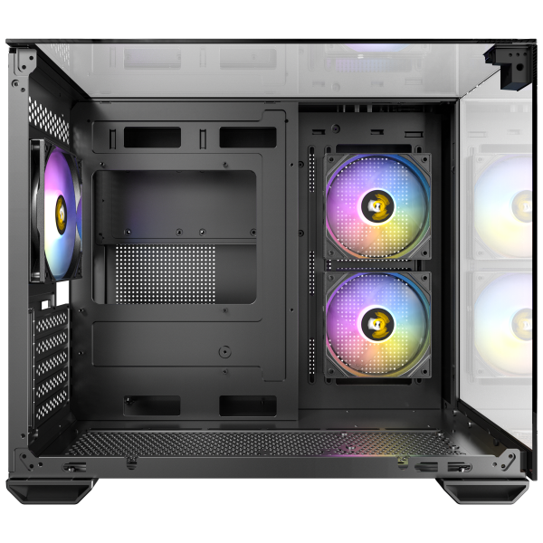 ANTEC CX600M Trio Case in black side view