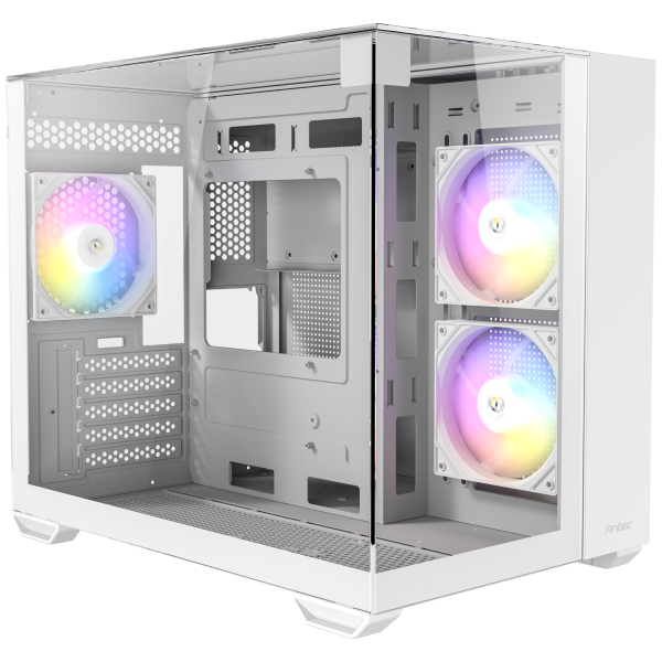 ANTEC CX600M Trio Case in white angled view