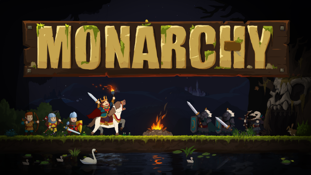 Monarchy logo and key art