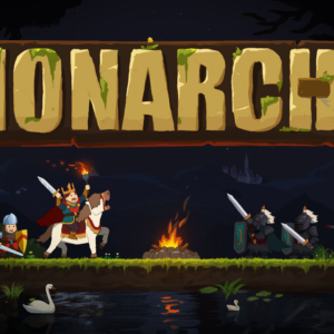 Monarchy logo and key art