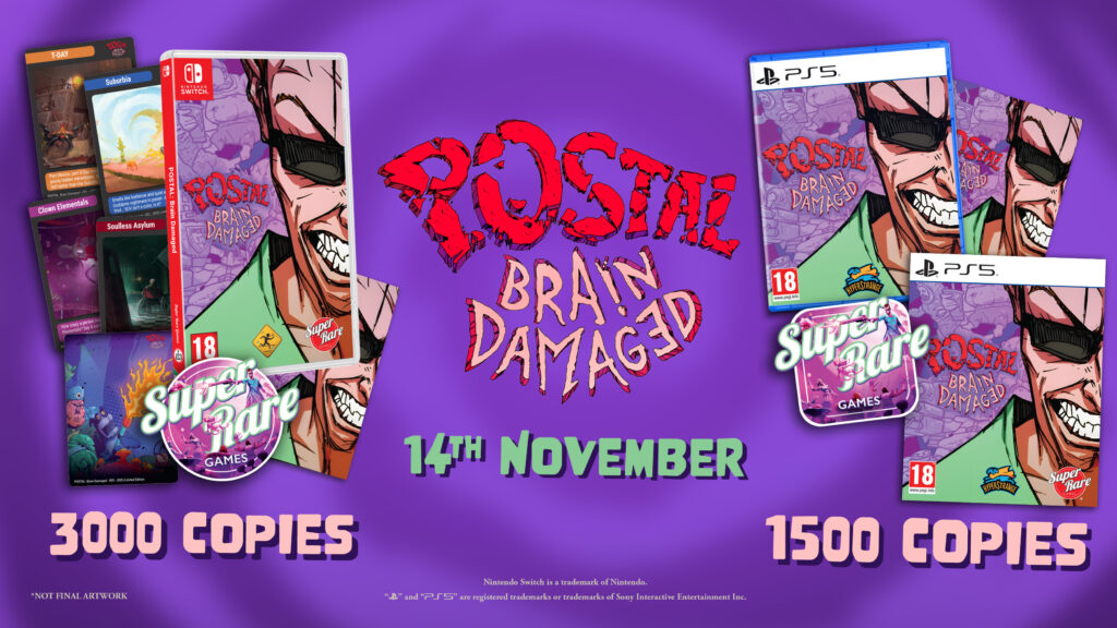 POSTAL: Brain Damaged physical editions