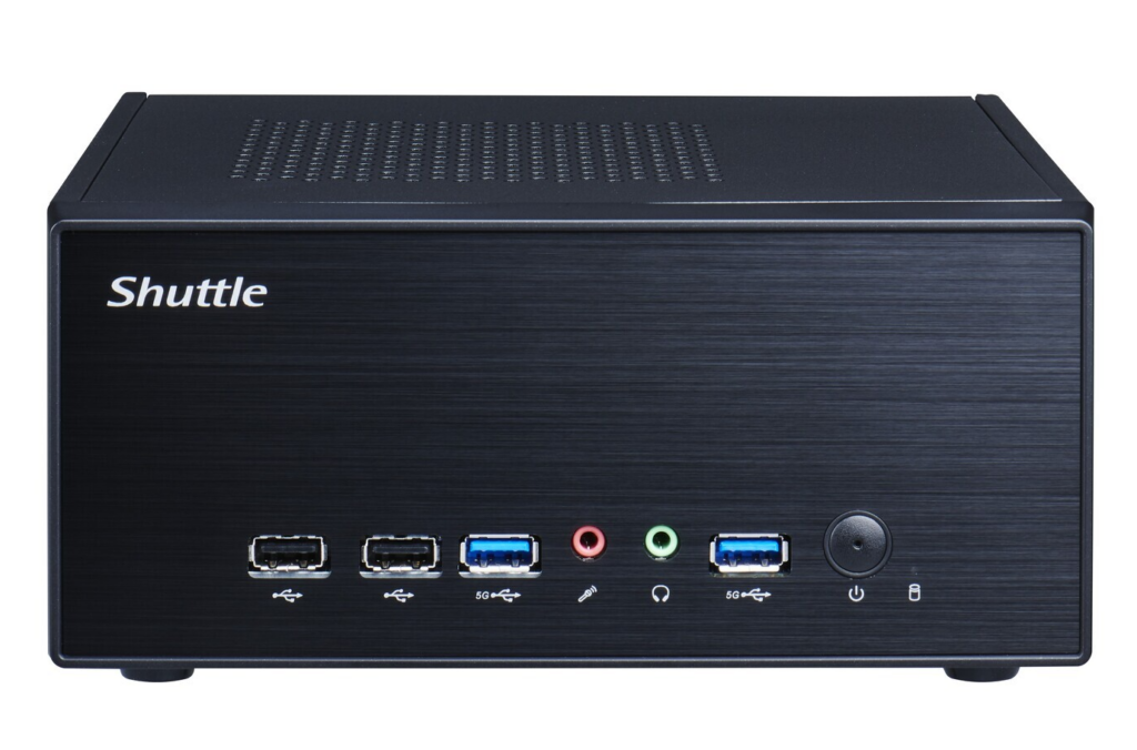 Shuttle XH610G2 Mini PC in black