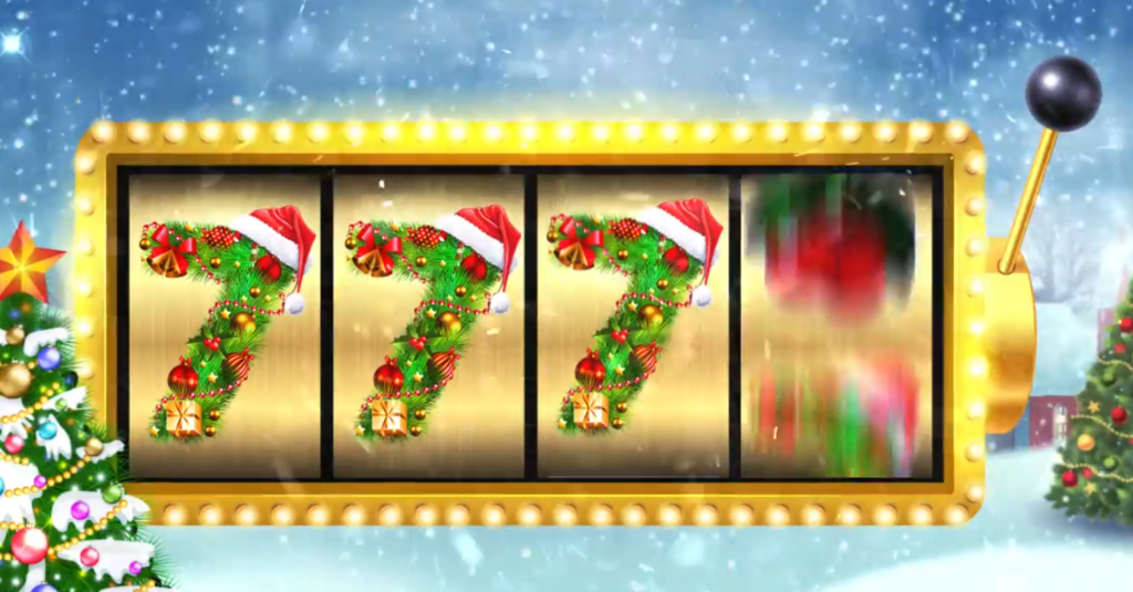 Christmas Slots header