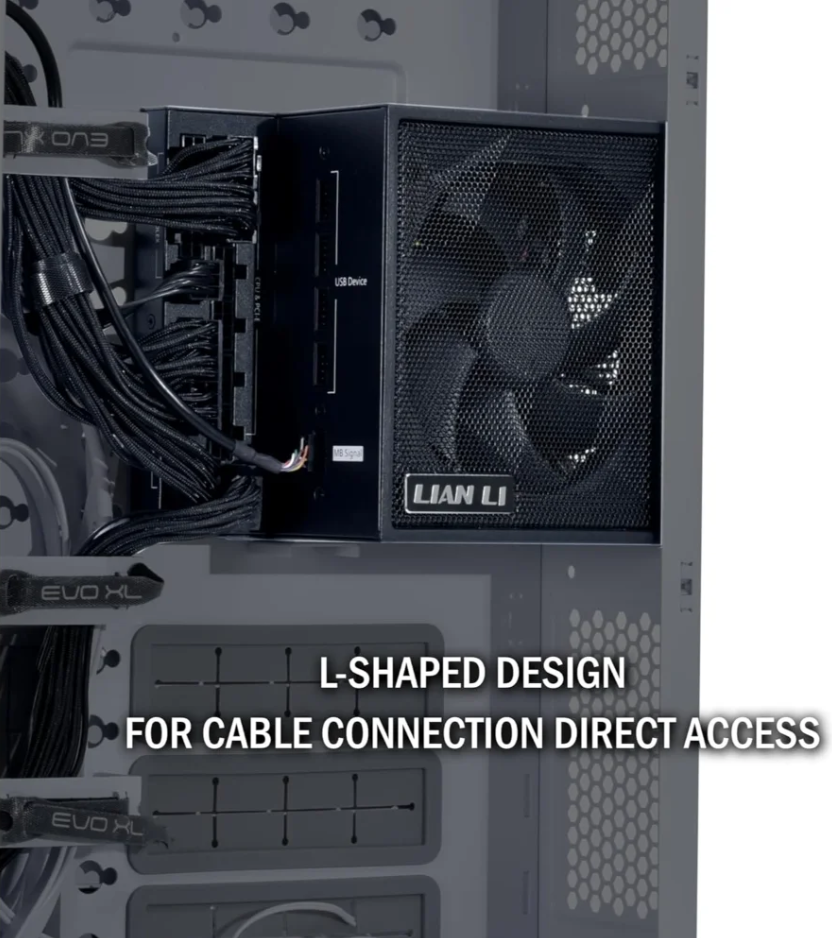 EDGE Series Platinum PSU L Shaped design