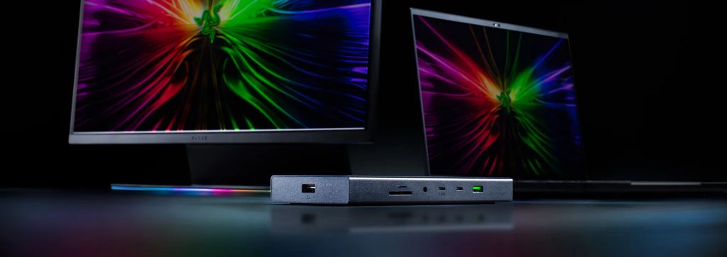 Razer USB 4 Dock dual monitor support