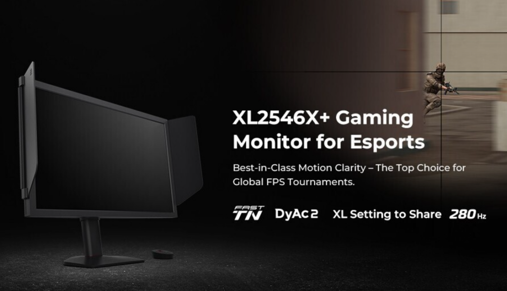 ZOWIE XL2546X+ Gaming Monitor features