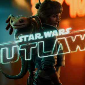 Star Wars Outlaws logo and key art