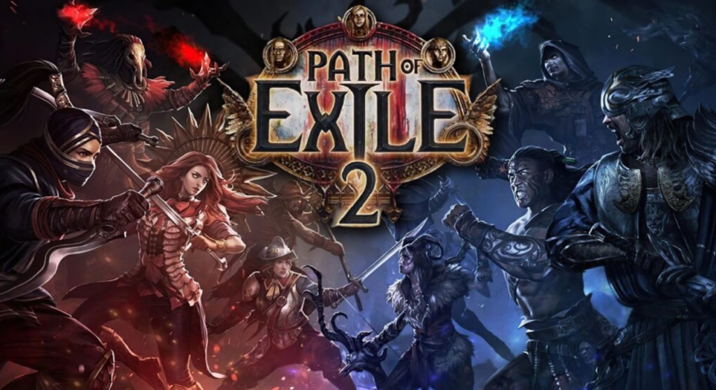 Path of Exile 2 logo and key art