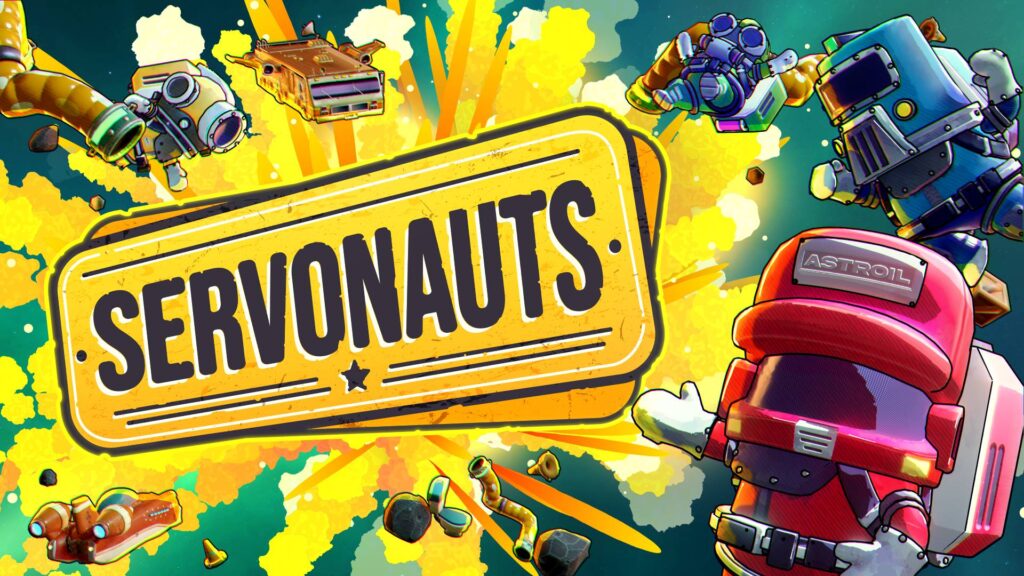 Servonauts logo and key art