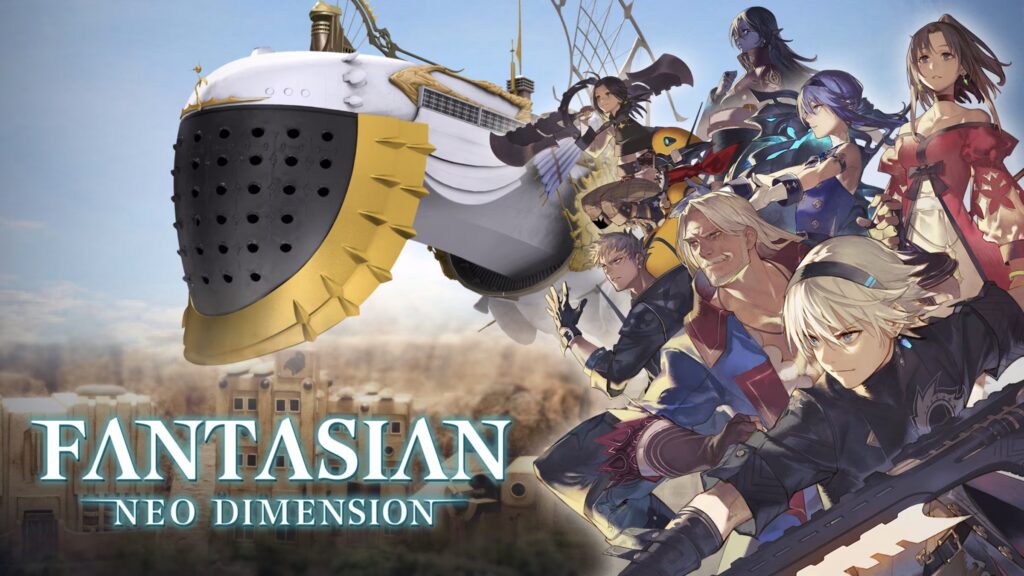 Fantasion: Neo Dimension logo and key art