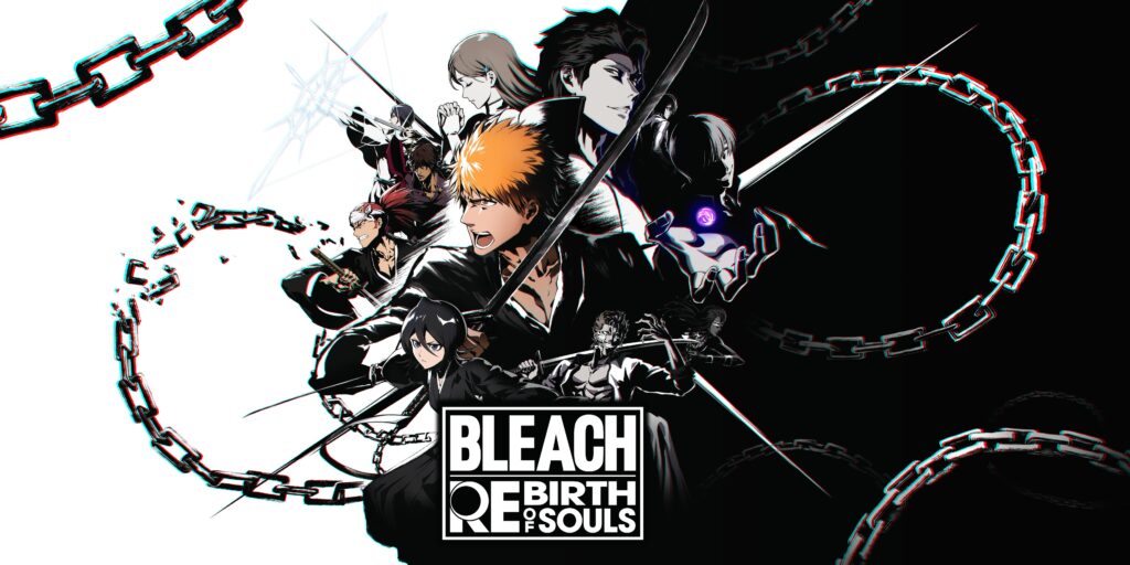 Bleach: Rebirth of Souls logo and key art