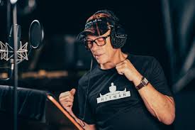 Hitman Elusive Target Jean-Claude 'The Splitter' Van Dam recording audio for Hitman