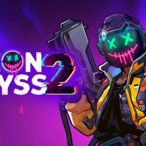 Neon Abyss 2 logo and key art