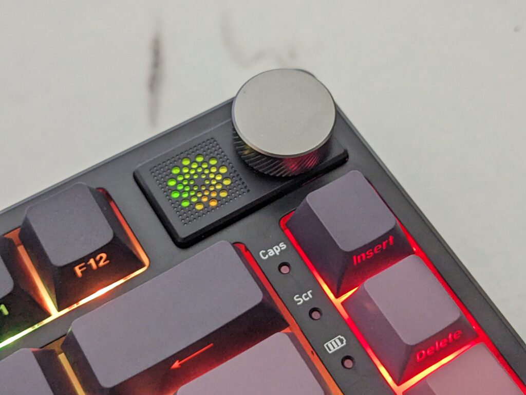 Epomaker HE75 Tri - Knob with rgb lighting