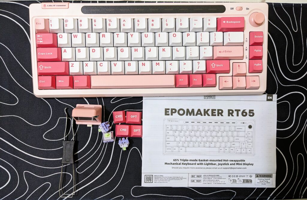 EPOMAKER RT65 - Everything out of the box