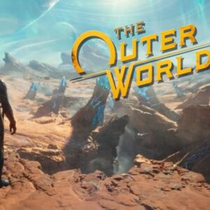 The Outer Worlds 2 logo and key art