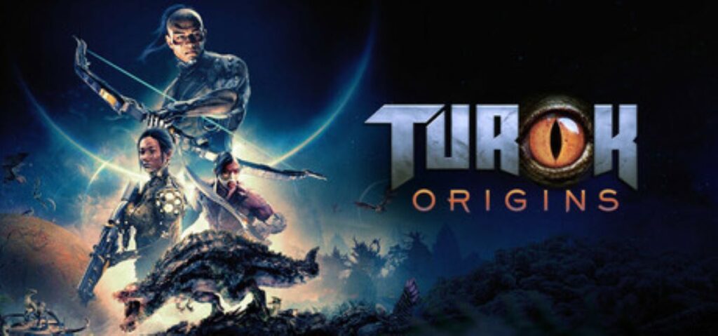 Turok Origins logo and key art