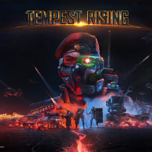 Tempest Rising logo and key art