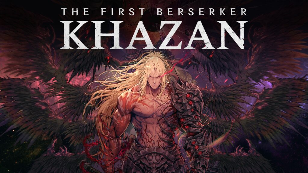 The First Berserker: Khazan logo and key art