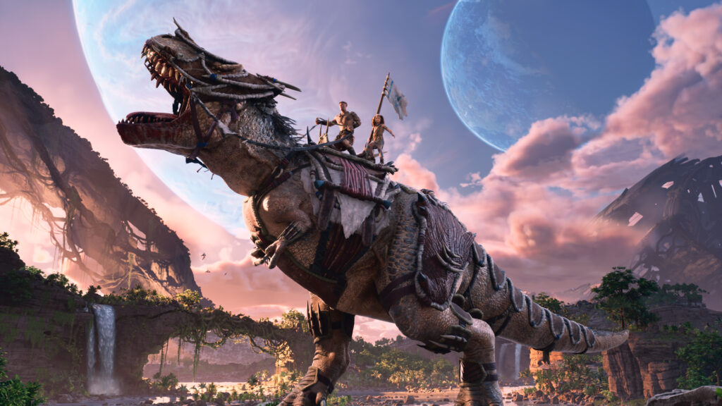 2025 Video Game Release ARK 2 - Riding a Dinosaur