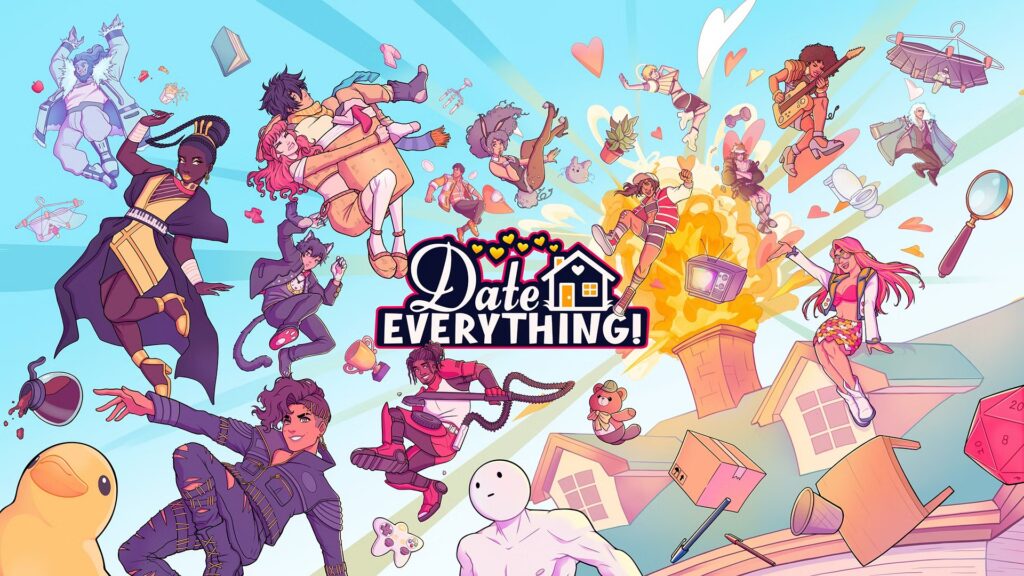 Indie Game Date Everything - Logo and Key Art