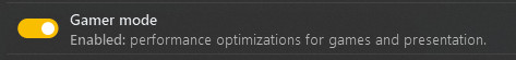 ESET - Gamer Mode