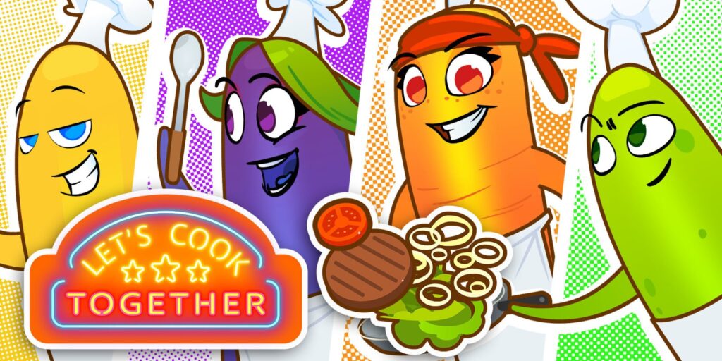 Let's Cook Together - Logo and Key Art
