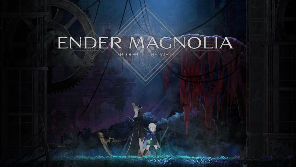 Ender Magnolia: Bloom in the Mist - Logo and Key Art