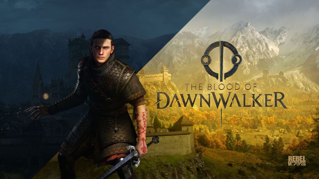 The Blood of Dawnwalker - Logo and Key Art