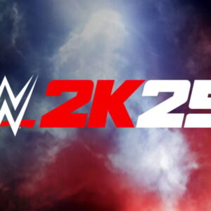 WWE 2K25 logo and key art