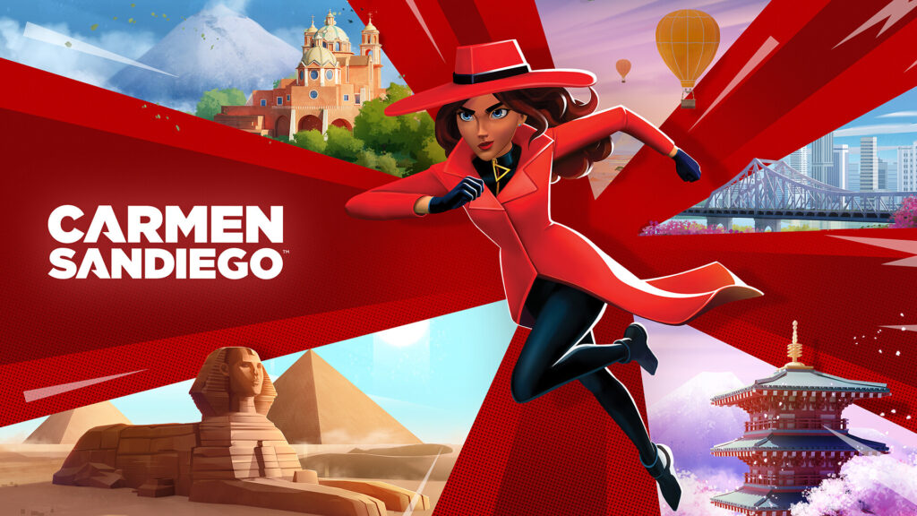 Carmen Sandiego - Logo and Key Art