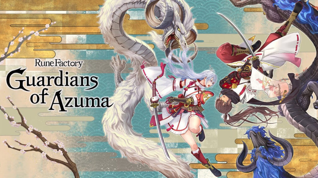 Rune Factory: Guardian of Azuma - Logo and Key Art
