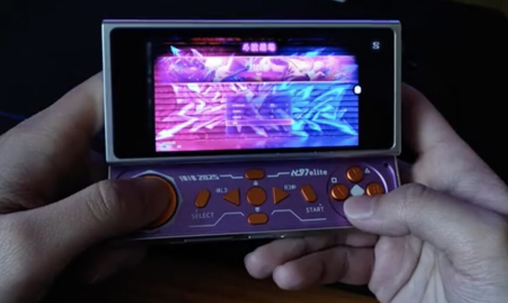 N97 Elite Gaming Handheld - Being Played