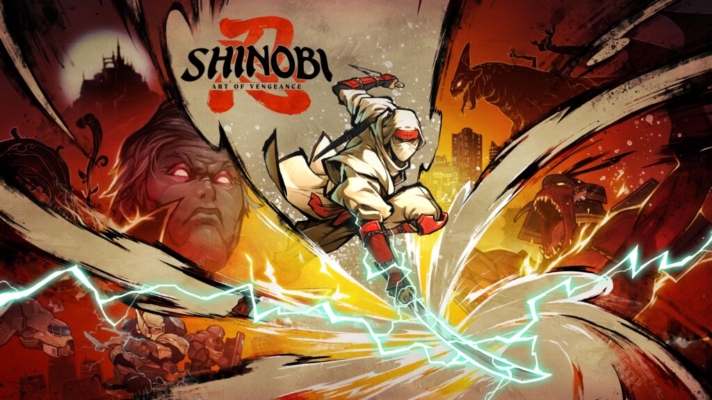 Shinobi: Art of Vengeance - Logo and Key Art