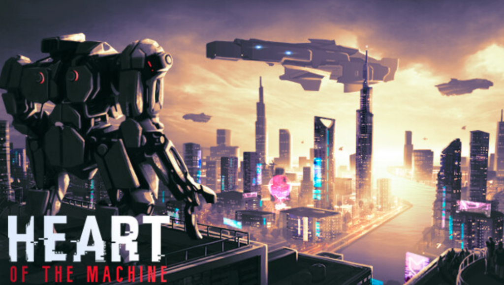 Heart of the Machine - Logo and Key Art