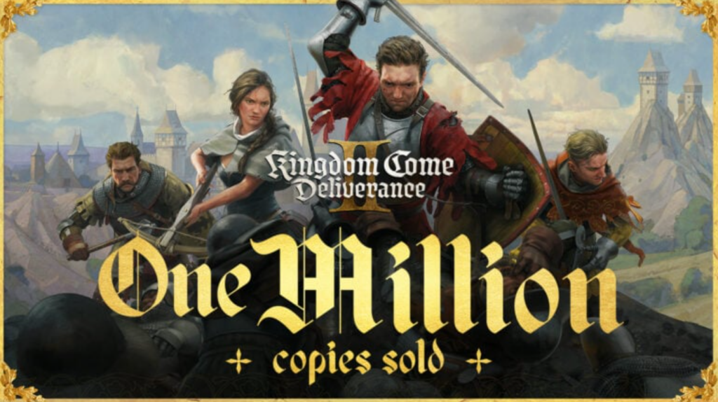 Kingdom Come: Deliverance II - One Million Copies header